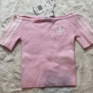 NWT Adidas off shoulder tee - SIZE: XS